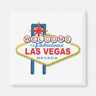 Willkommen in Las-Vegas Magnet