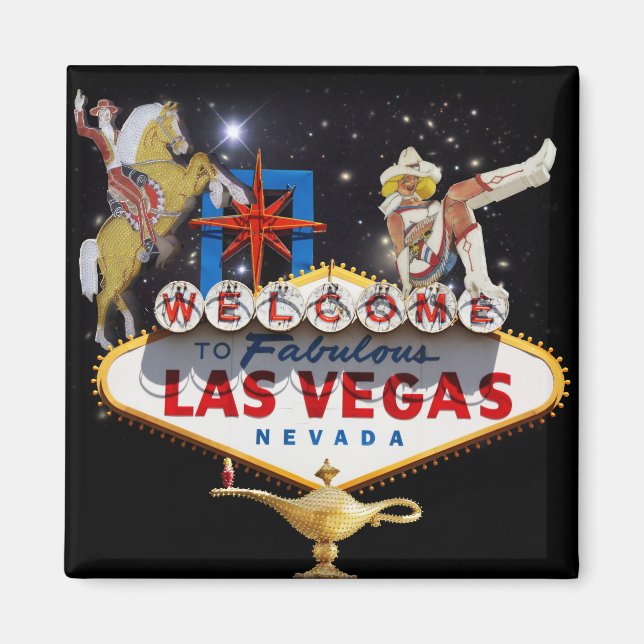 Willkommen in Las Vegas Magnet (Vorne)