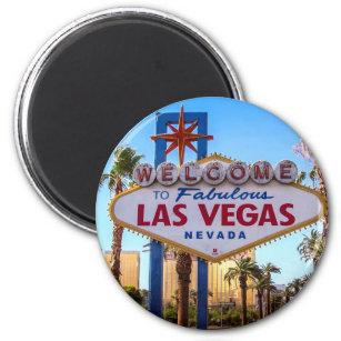 Willkommen in Las Vegas Magnet