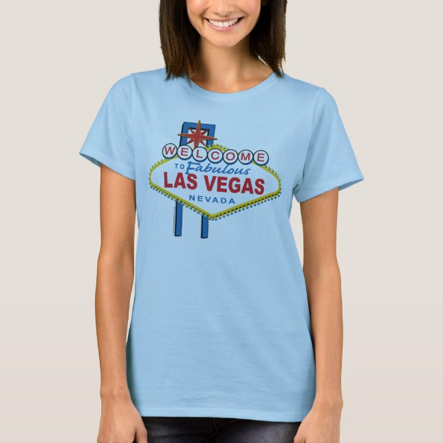 Willkommen in Las-Vegas T-Shirt (Vorderseite)