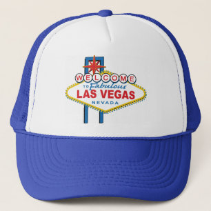 Willkommen in Las-Vegas Truckerkappe