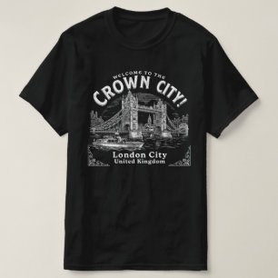 Willkommen in London City Vereinigtes Königreich T-Shirt
