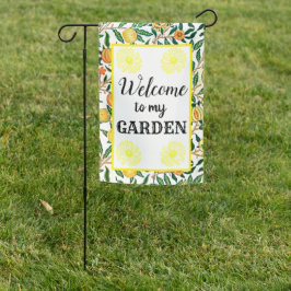 Willkommen in meinem Garten Vintag William Morris
