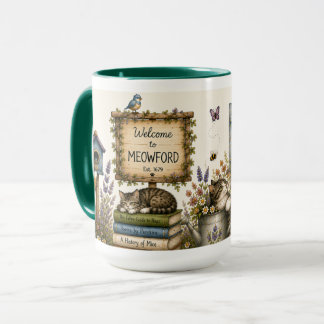 Willkommen in Meowford Tasse
