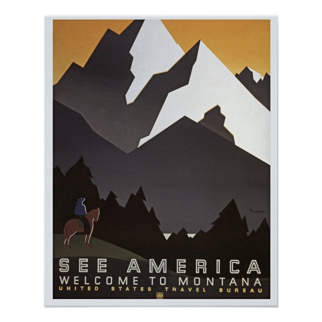 Willkommen in Montana Poster (Vorderseite)