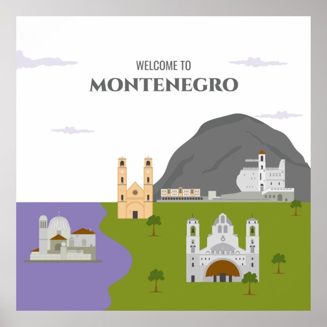 Willkommen in Montenegro Poster (Vorne)