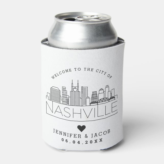 Willkommen in Nashville | Wedding Guest Fevor Dosenkühler (Kanne Vorderseite)