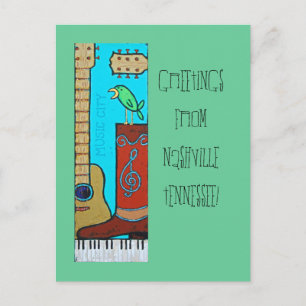Willkommen in NashvilleTennessee! Postkarte