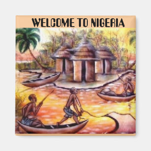 WILLKOMMEN IN NIGERIA MAGNET