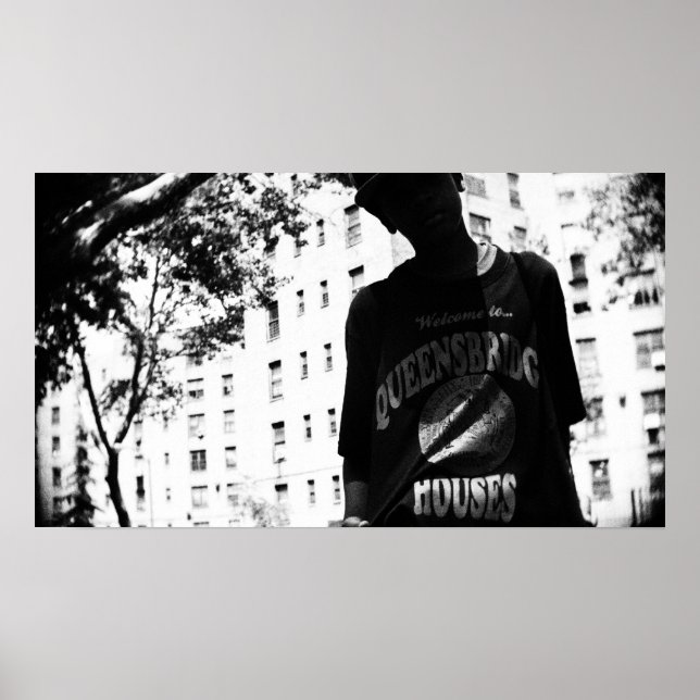 Willkommen in Queensbridge Houses II von Avi Avnai Poster (Vorne)