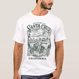 Willkommen in Santa Cruz, Kalifornische Küste T-Shirt