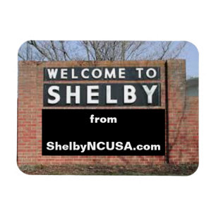 Willkommen in Shelby Flexible Magnet