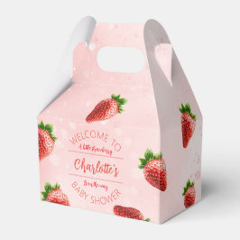 Willkommen in Strawberry Baby Duwer Favor Box Geschenkschachtel