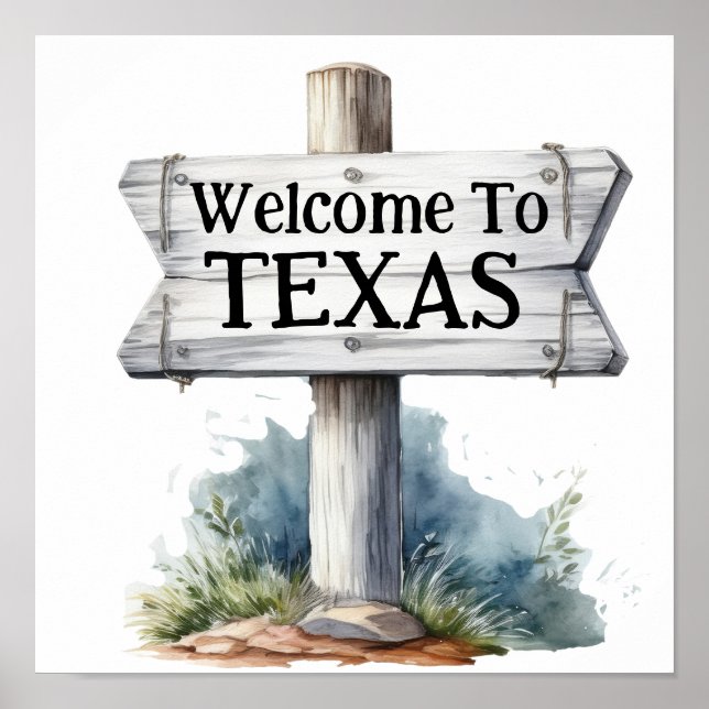 Willkommen in Texas  Poster (Vorne)