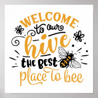 Willkommen in unserem Bienenstock Der beste Ort um