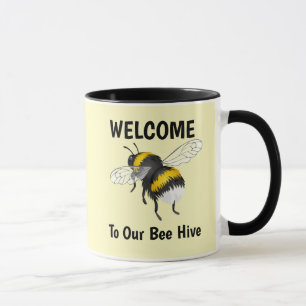 Willkommen in unserer Bienenstock-Tasse Tasse