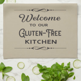 Willkommen in unserer glutenfreien Küche Geschirrtuch