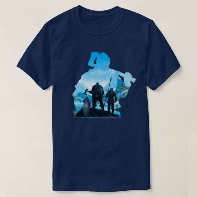 Willkommen in Valheim T-Shirt (Design vorne)