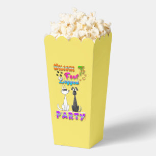Willkommen in vier Party Geschenkschachtel