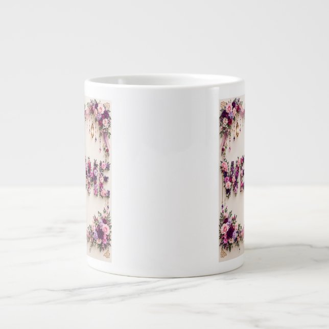Willkommen  Jumbo-Tasse (Vorderseite)