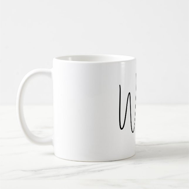 Willkommen Kaffeetasse (Links)