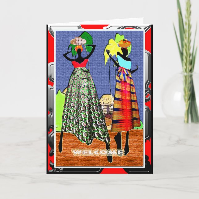 willkommen karte (Vorderseite)