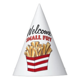 Willkommen Kleine Fry French Fries Feinschmecker B Partyhütchen