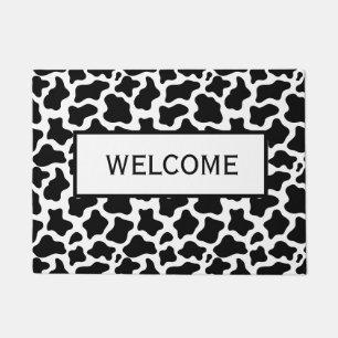 Willkommen Kuh Doormat Fußmatte