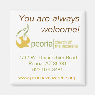 Willkommen-Magnet Magnet