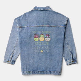 WILLKOMMEN MEINE FREUNDE IN DER SCHULE, NEUES JAHR JEANSJACKE