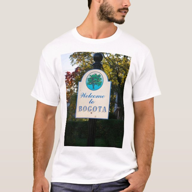 Willkommen nach Bogota T-Shirt (Vorderseite)