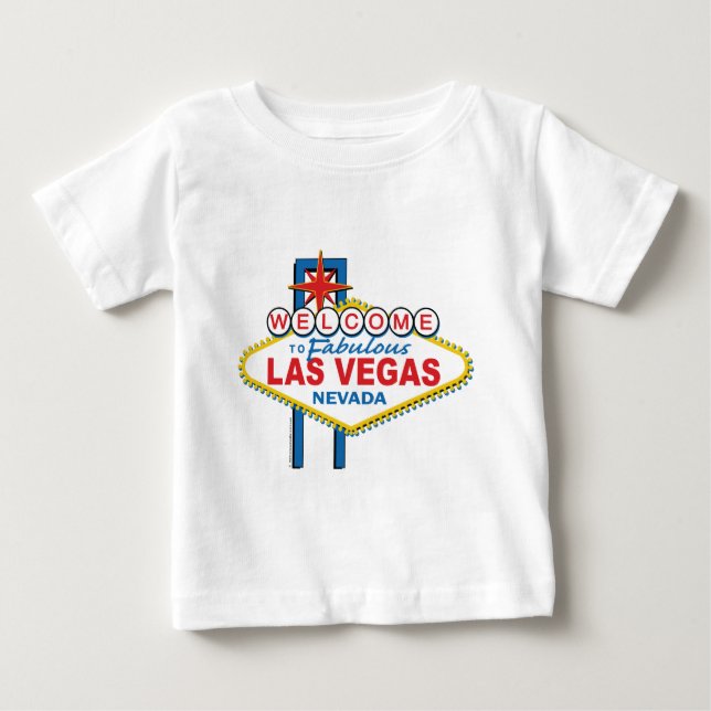 Willkommen nach fabelhaftes Las Vegas Baby T-shirt (Vorderseite)