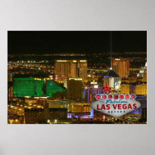Willkommen nach fabelhaftes Las Vegas, Nevada Poster