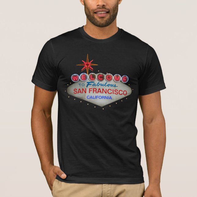 Willkommen nach fabelhaftes Las Vegas/San T-Shirt (Vorderseite)