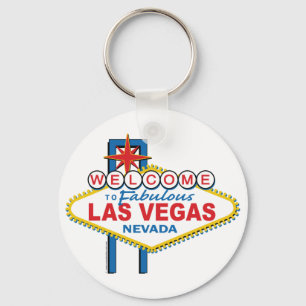 Willkommen nach fabelhaftes Las Vegas Schlüsselanhänger