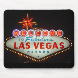 Willkommen nach Las Vegas Mousepad