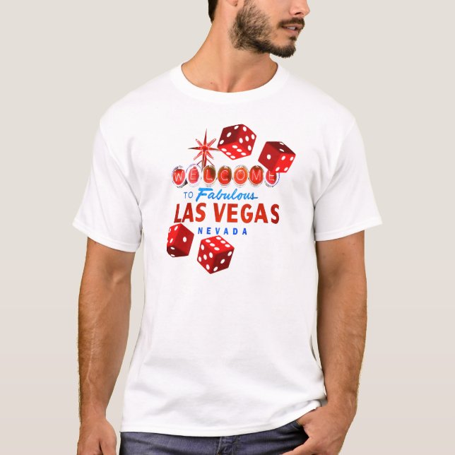 Willkommen nach Las Vegas T-Shirt (Vorderseite)