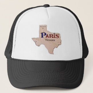 Willkommen nach Paris, Texas Truckerkappe