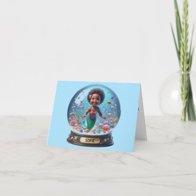 Willkommen Neues Baby Personalisiert Ankündigung (Vorderseite)