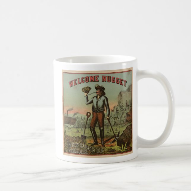 Willkommen Nugget-1904 Kaffeetasse (Rechts)