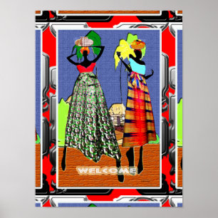 Willkommen Poster