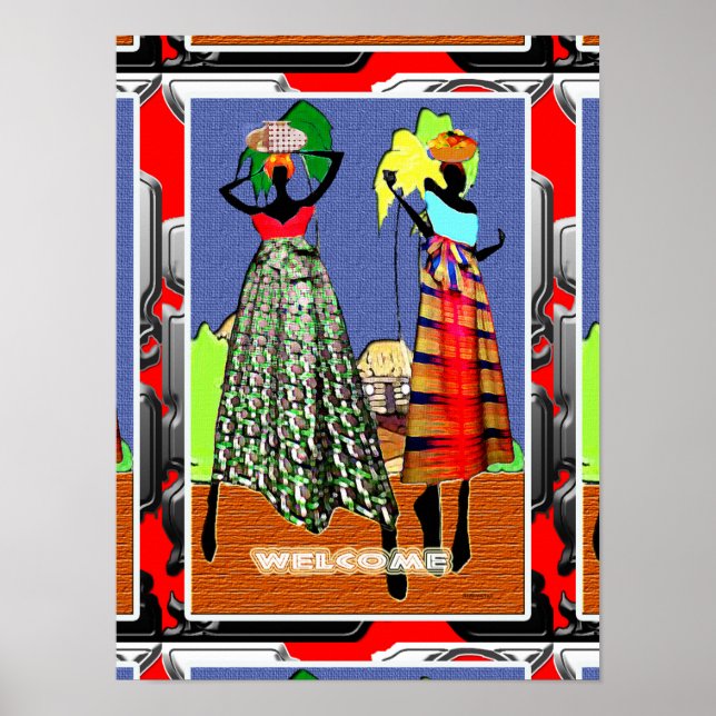 Willkommen Poster (Vorne)