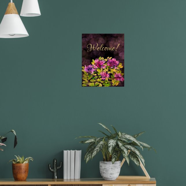 Willkommen! Poster (Wohnzimmer 1)