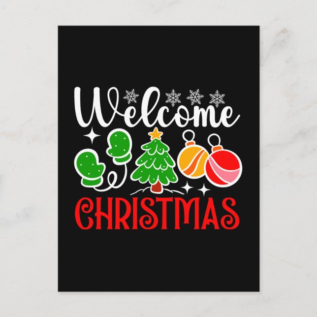 Willkommen Weihnachten (Vorderseite)