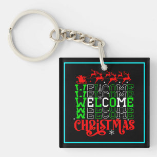 Willkommen Weihnachten-84767 Schlüsselanhänger