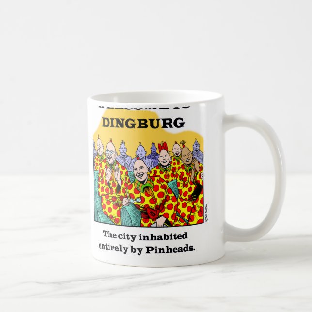 Willkommen zu Dingburg #3 Kaffeetasse (Rechts)