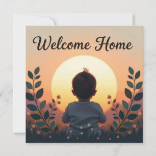 Willkommen zu Hause, neues Baby