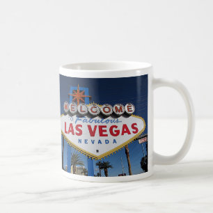 Willkommen zu Las- Vegas/Antriebs-sorgfältig Tass Kaffeetasse