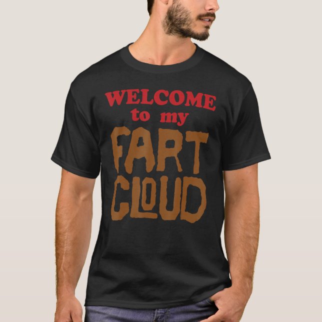 WILLKOMMEN zu meiner FURZ CLOUD Furz wird sie einf T-Shirt (Vorderseite)