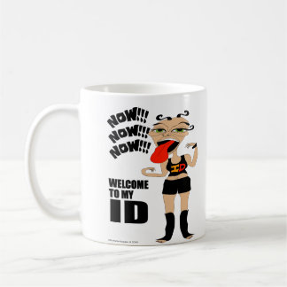 Willkommen zu meiner Identifikation Kaffeetasse